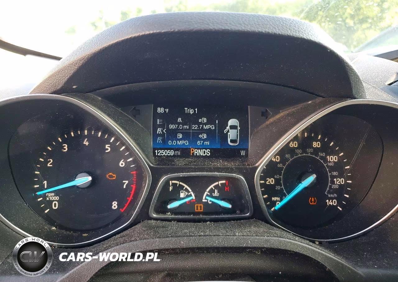 2018 Ford Escape S VIN:1FMCU0F72JUA49471 - 9
