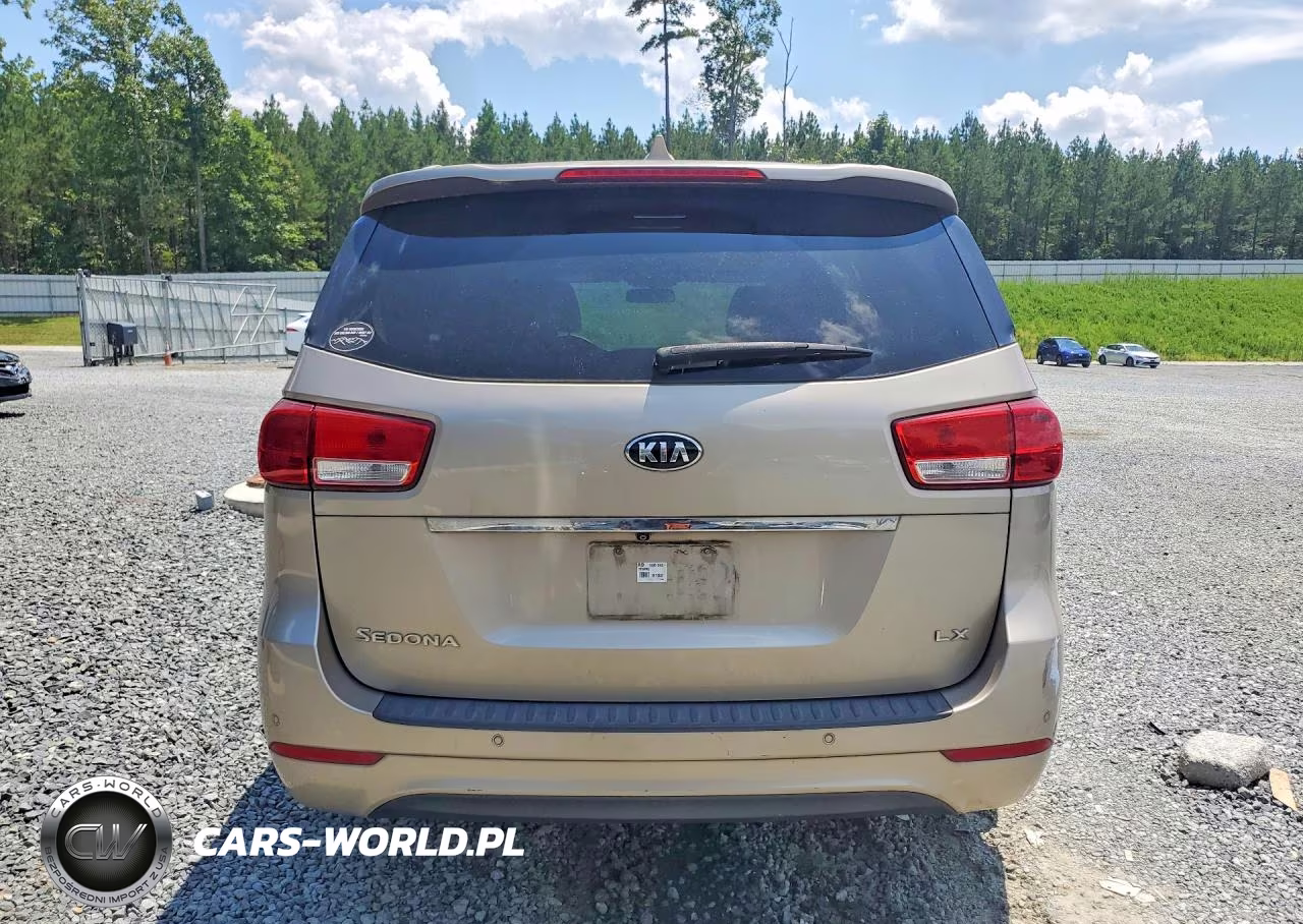 2015 Kia Sedona Lx VIN:KNDMB5C11F6021278 - 6