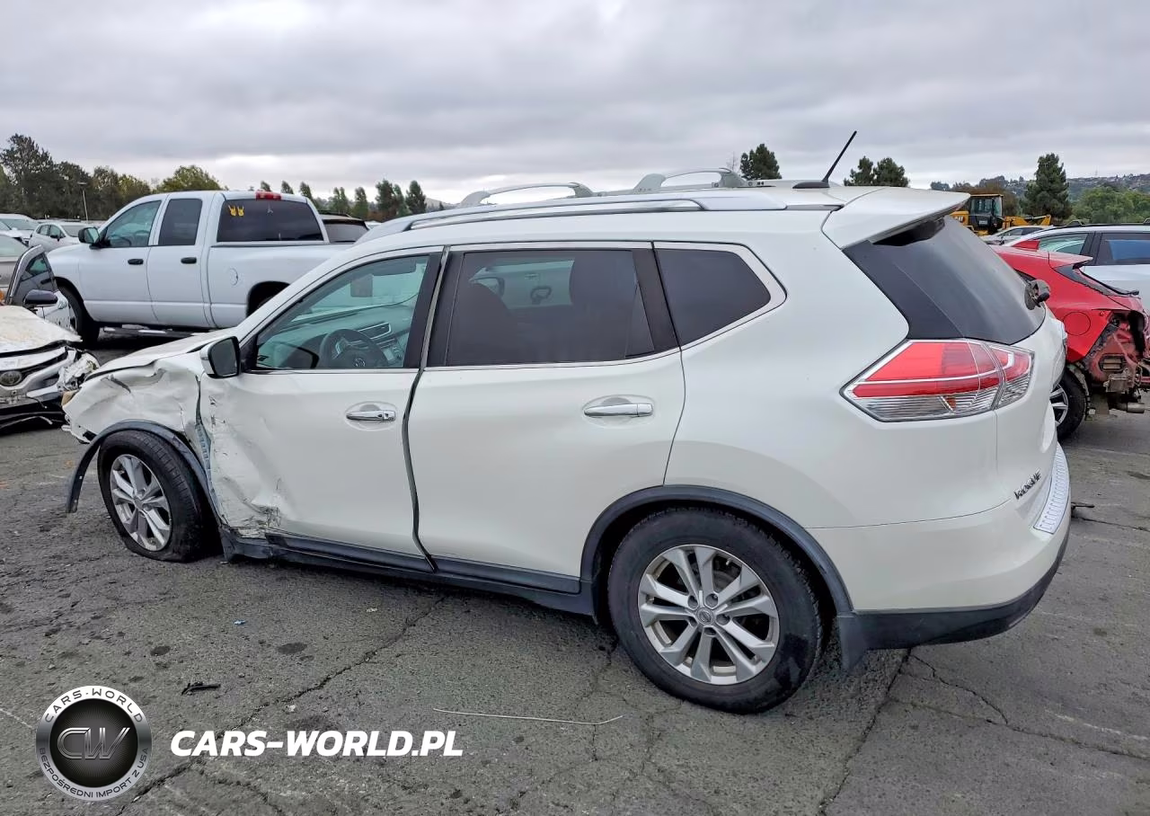 2016 Nissan Rogue Sv VIN:KNMAT2MT4GP618791 - 2