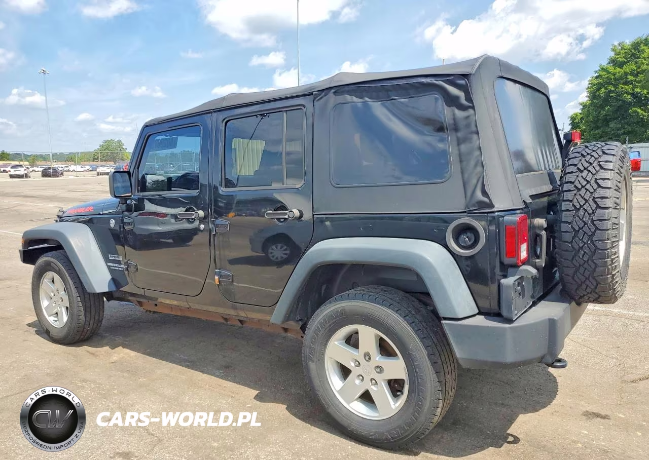 2014 Jeep Wrangler Unlimited Sport VIN:1C4BJWDG9EL329091 - 2
