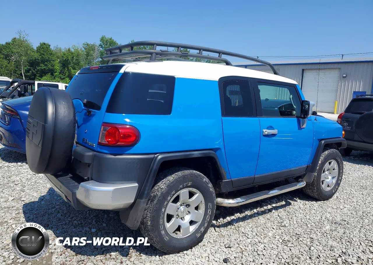 2007 Toyota Fj Cruiser Base VIN:JTEBU11F470008453 - 3