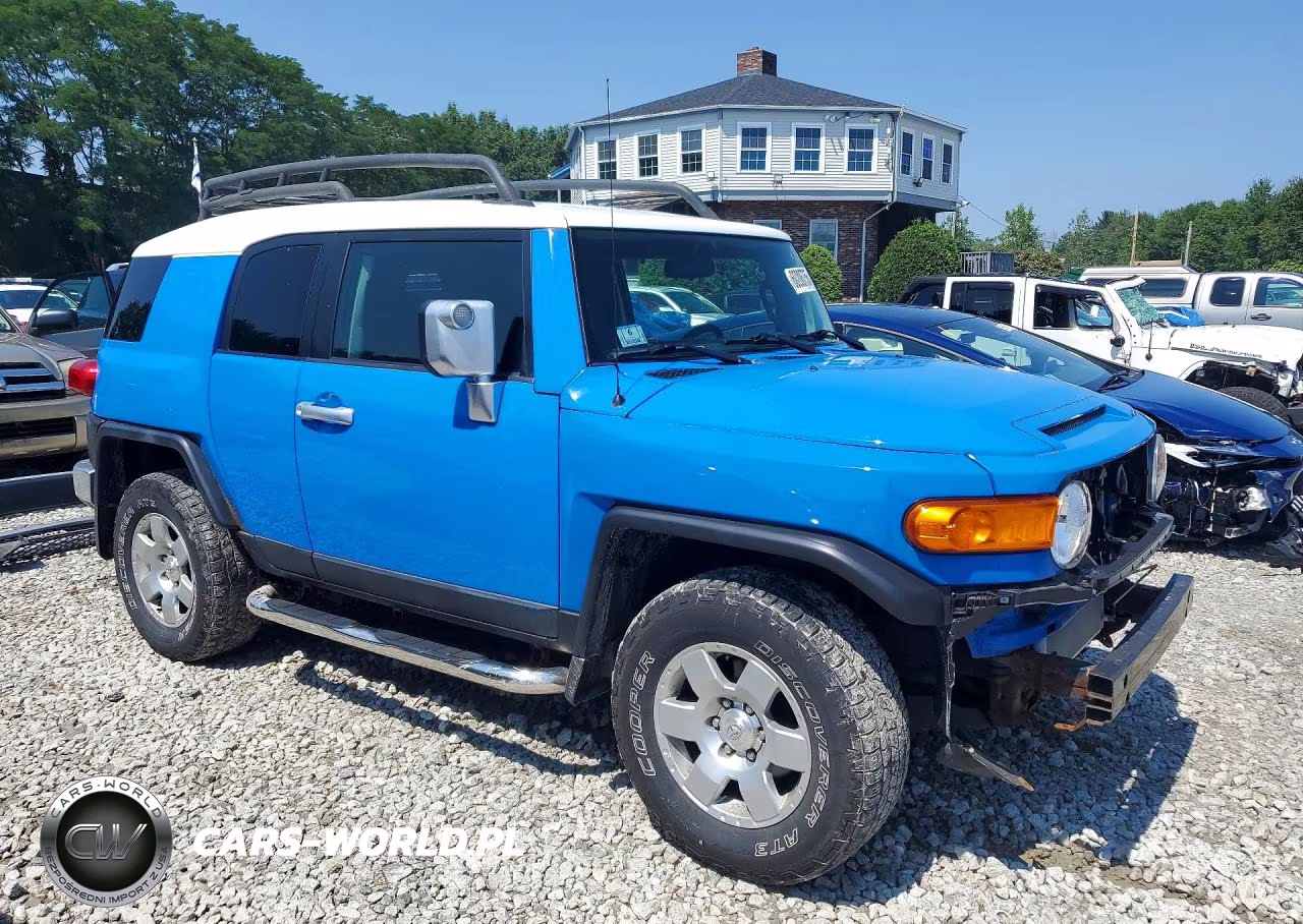 2007 Toyota Fj Cruiser Base VIN:JTEBU11F470008453 - 4