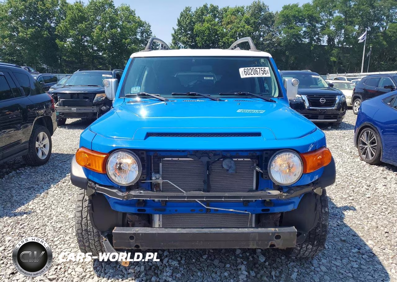 2007 Toyota Fj Cruiser Base VIN:JTEBU11F470008453 - 5