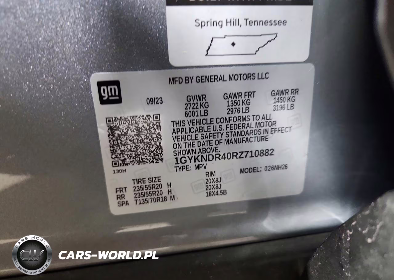 2024 Cadillac Xt5 Premium Luxury VIN:1GYKNDR40RZ710882 - 13