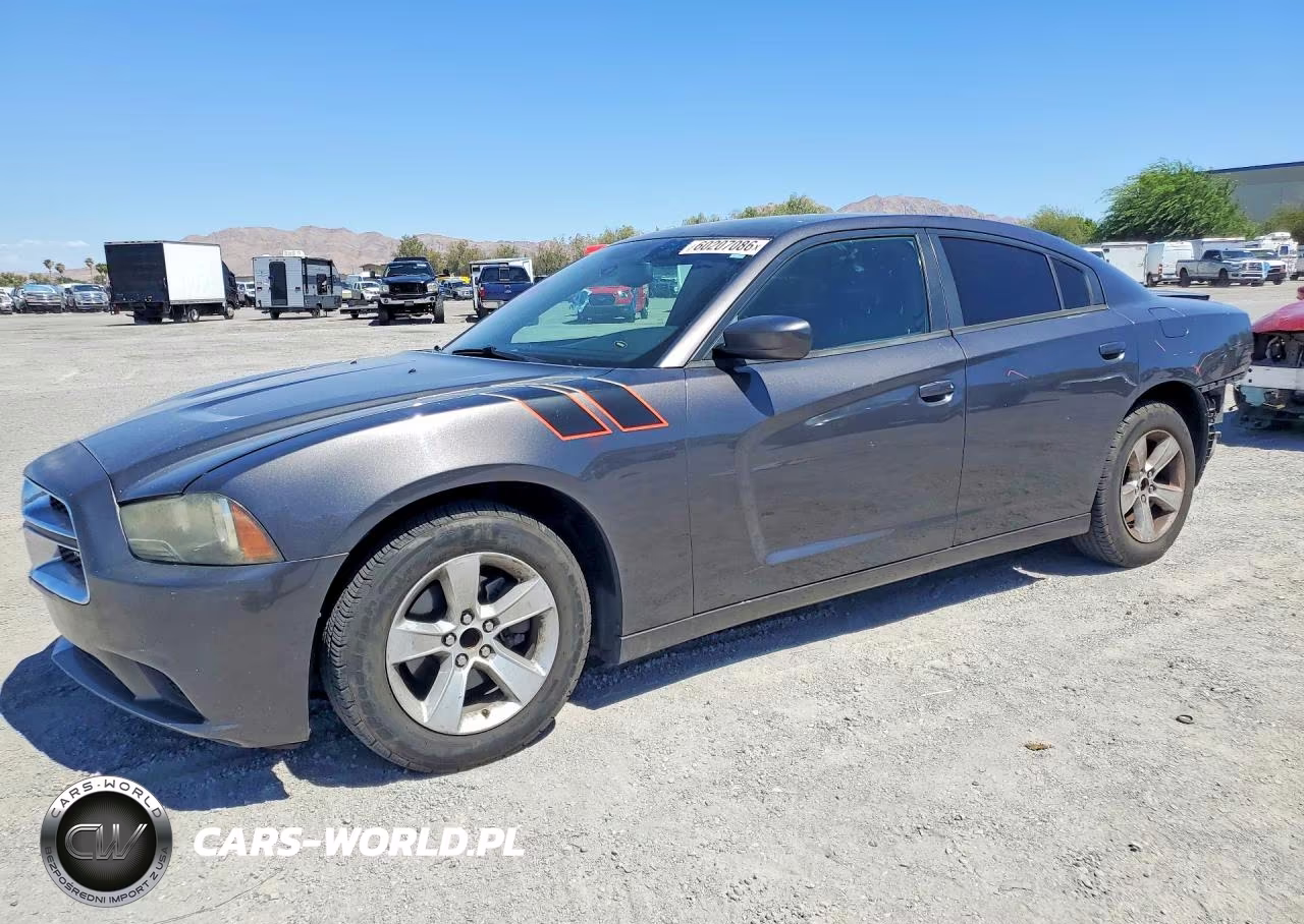 2014 Dodge Charger Se VIN:2C3CDXBG6EH135396 - 1