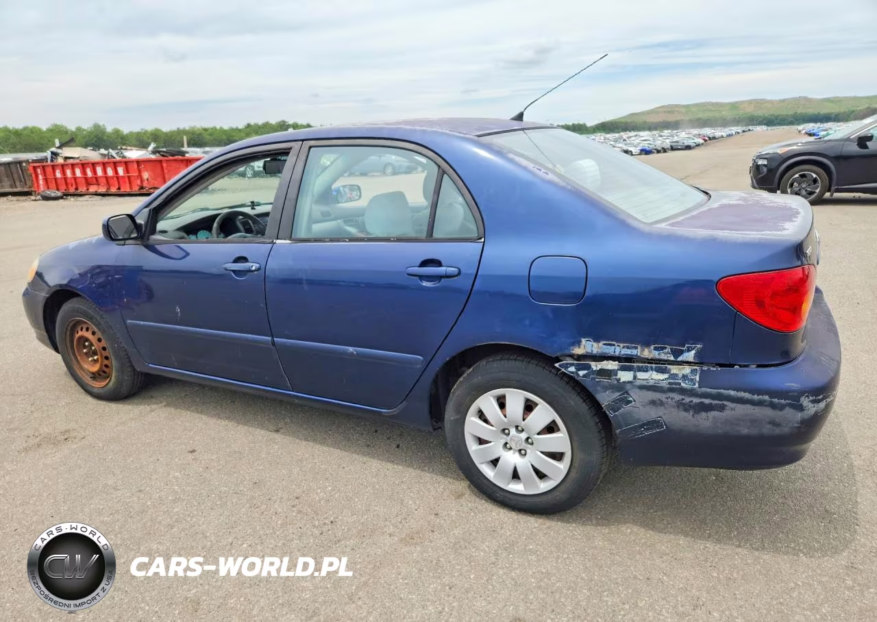 2003 Toyota Corolla Le VIN:2T1BR38E53C137641 - 2