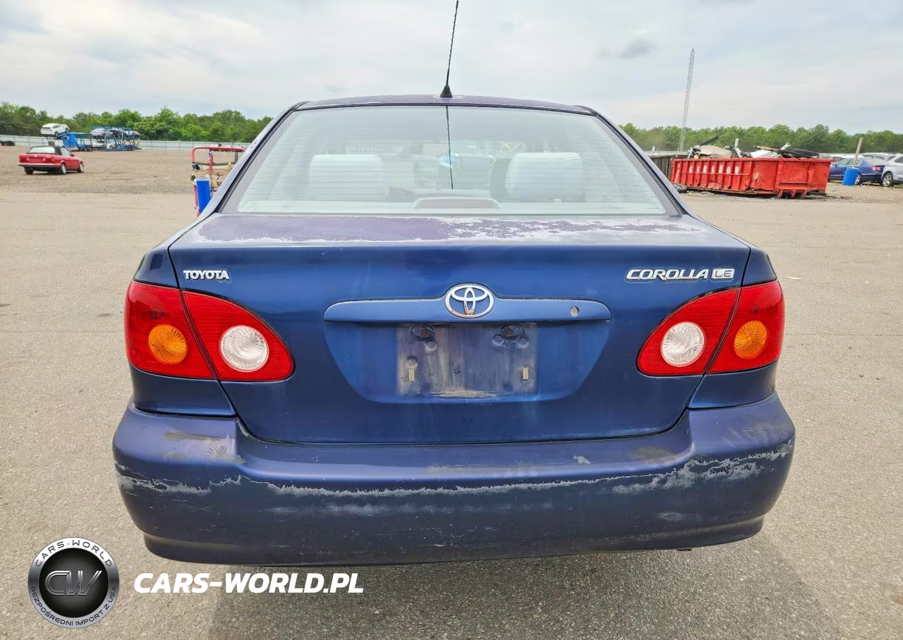 2003 Toyota Corolla Le VIN:2T1BR38E53C137641 - 6