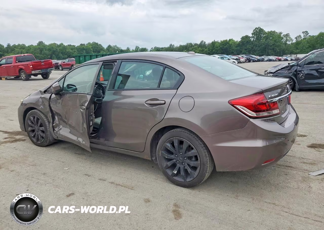 2014 Honda Civic Exl VIN:2HGFB2F90EH518703 - 2