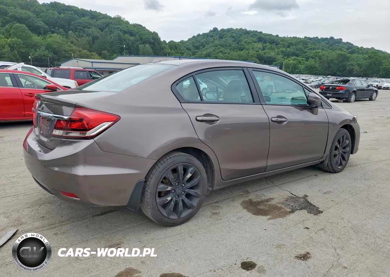 2014 Honda Civic Exl VIN:2HGFB2F90EH518703 - 3