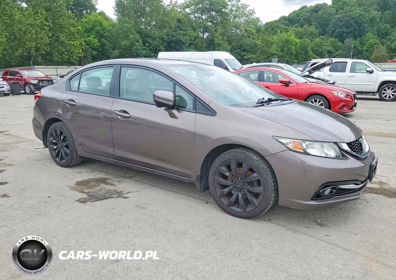 2014 Honda Civic Exl VIN:2HGFB2F90EH518703 - 4