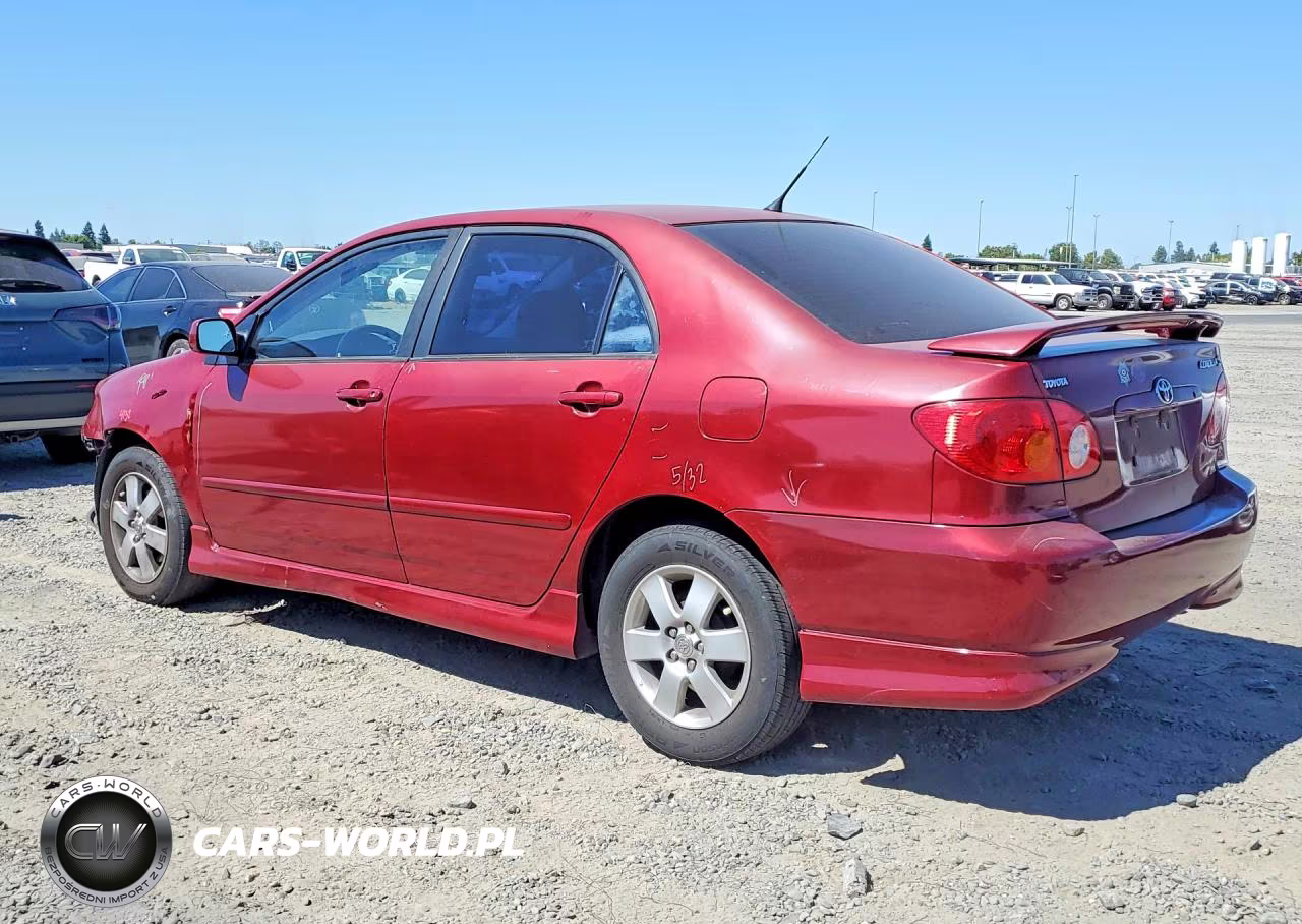 2004 Toyota Corolla S VIN:1NXBR32E54Z278055 - 2