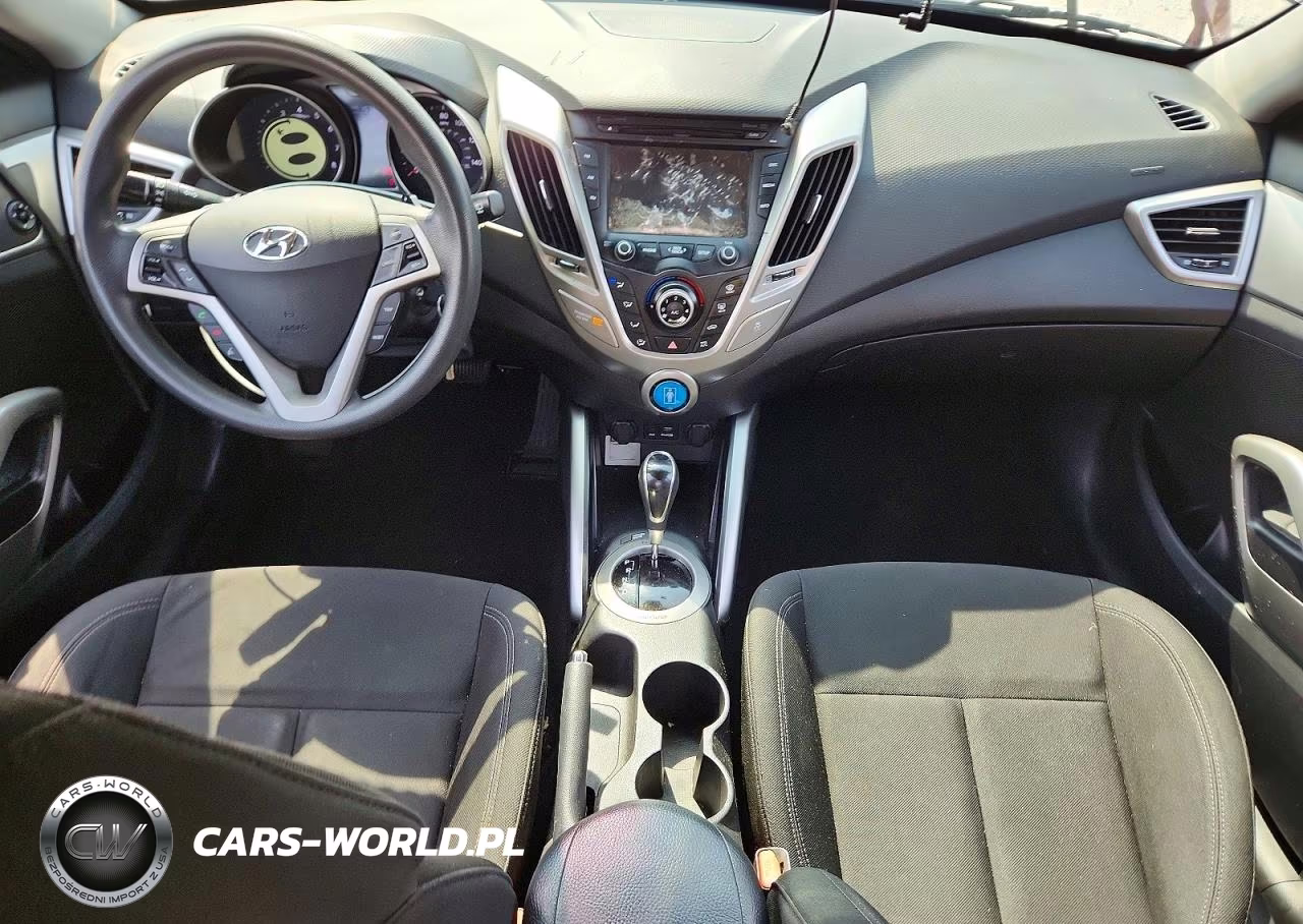 2015 Hyundai Veloster Base VIN:KMHTC6AD7FU235677 - 8