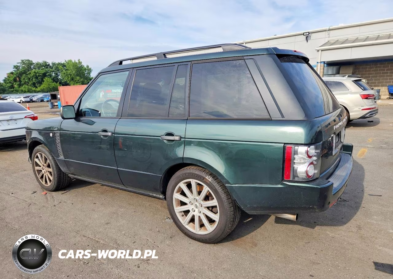 2010 Land Rover Range Rover Hse Luxury VIN:SALMF1E46AA323460 - 2