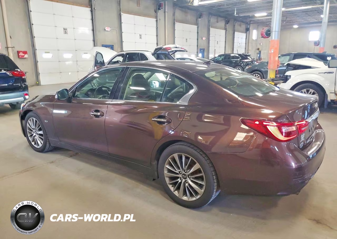2018 Infiniti Q50 3.0T Luxe VIN:JN1EV7AR7JM444955 - 2