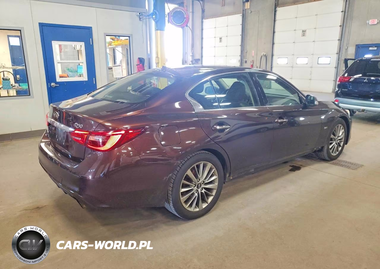 2018 Infiniti Q50 3.0T Luxe VIN:JN1EV7AR7JM444955 - 3