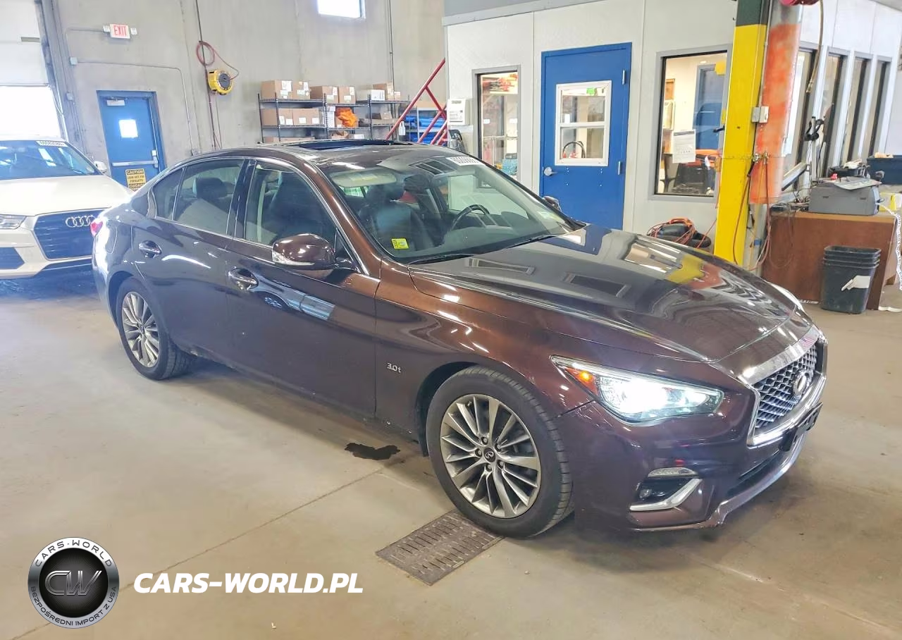 2018 Infiniti Q50 3.0T Luxe VIN:JN1EV7AR7JM444955 - 4