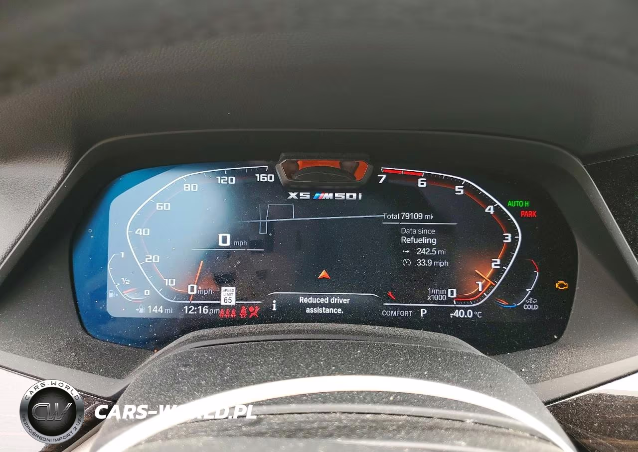 2021 BMW X5 M50I VIN:5UXJU4C02M9G00551 - 9