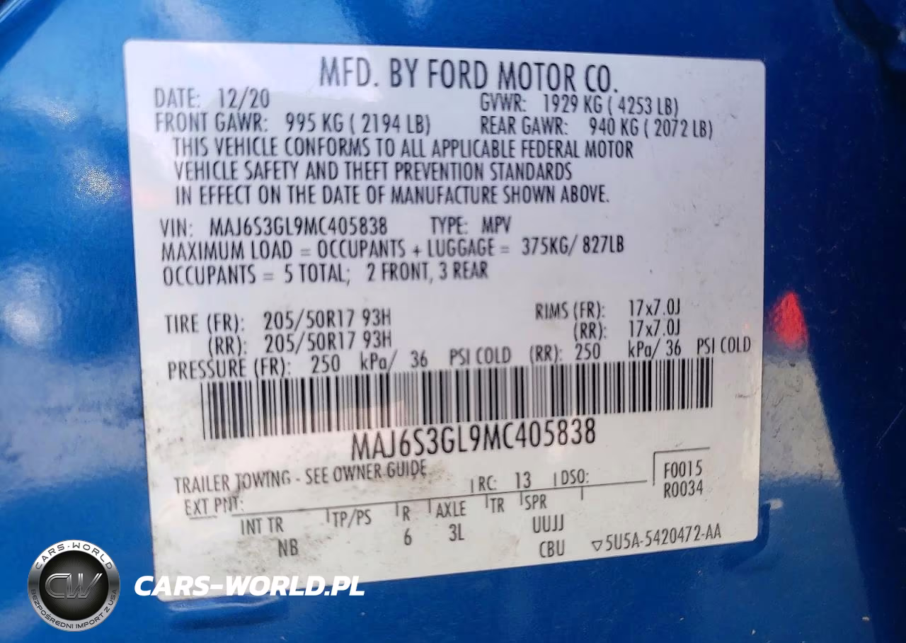 2021 Ford Ecosport Se VIN:MAJ6S3GL9MC405838 - 13