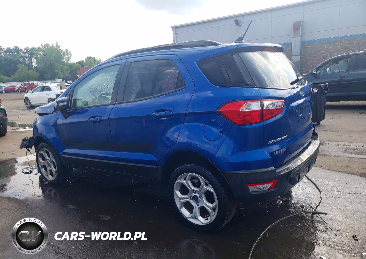 2021 Ford Ecosport Se VIN:MAJ6S3GL9MC405838 - 2