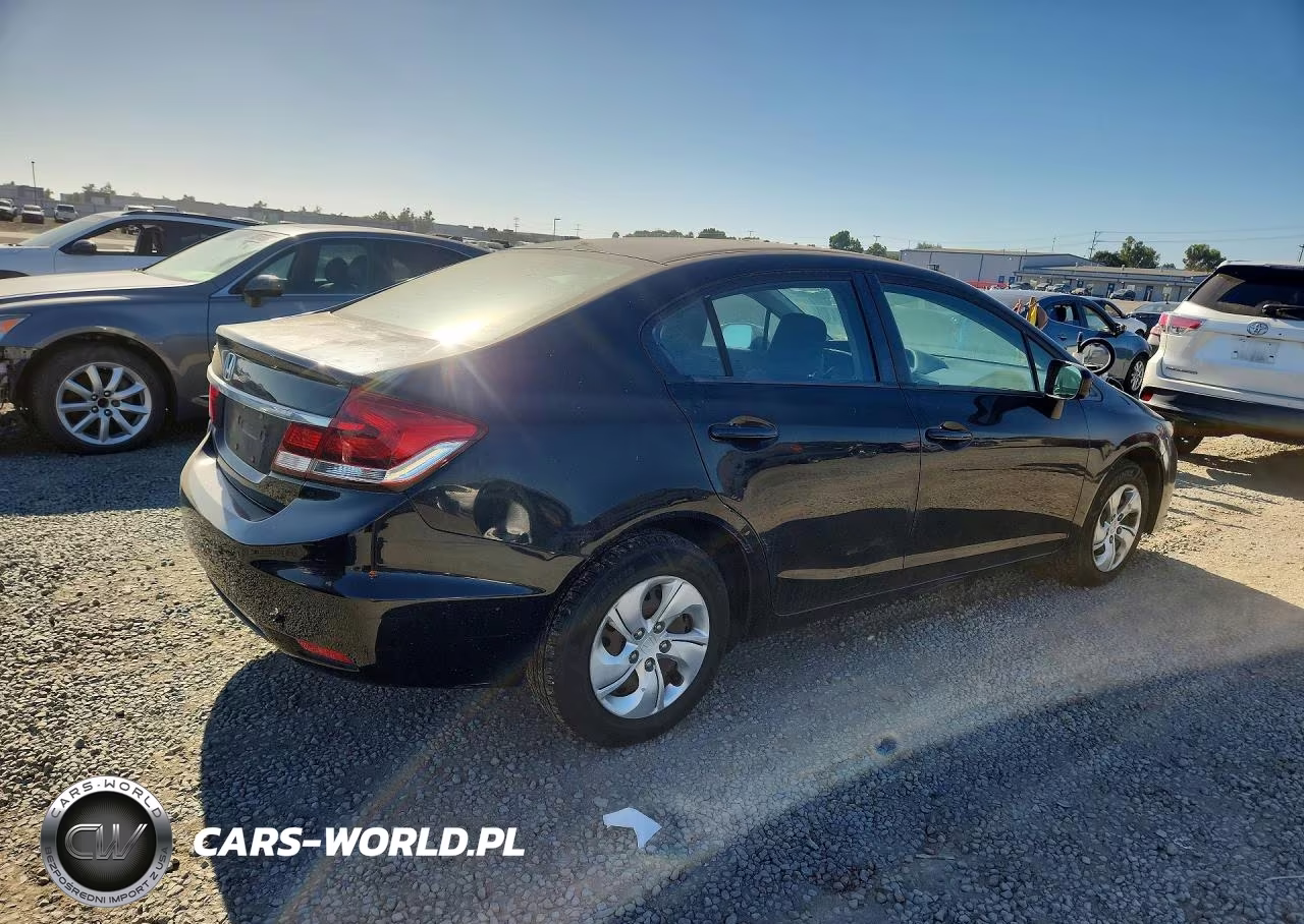 2015 Honda Civic Lx VIN:19XFB2F59FE051340 - 3