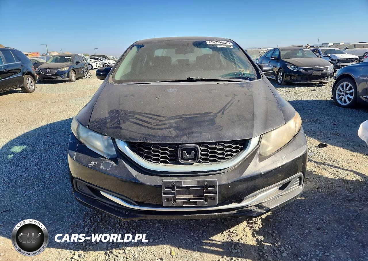 2015 Honda Civic Lx VIN:19XFB2F59FE051340 - 5