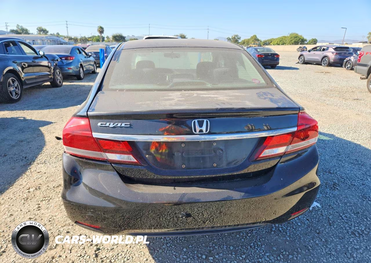 2015 Honda Civic Lx VIN:19XFB2F59FE051340 - 6