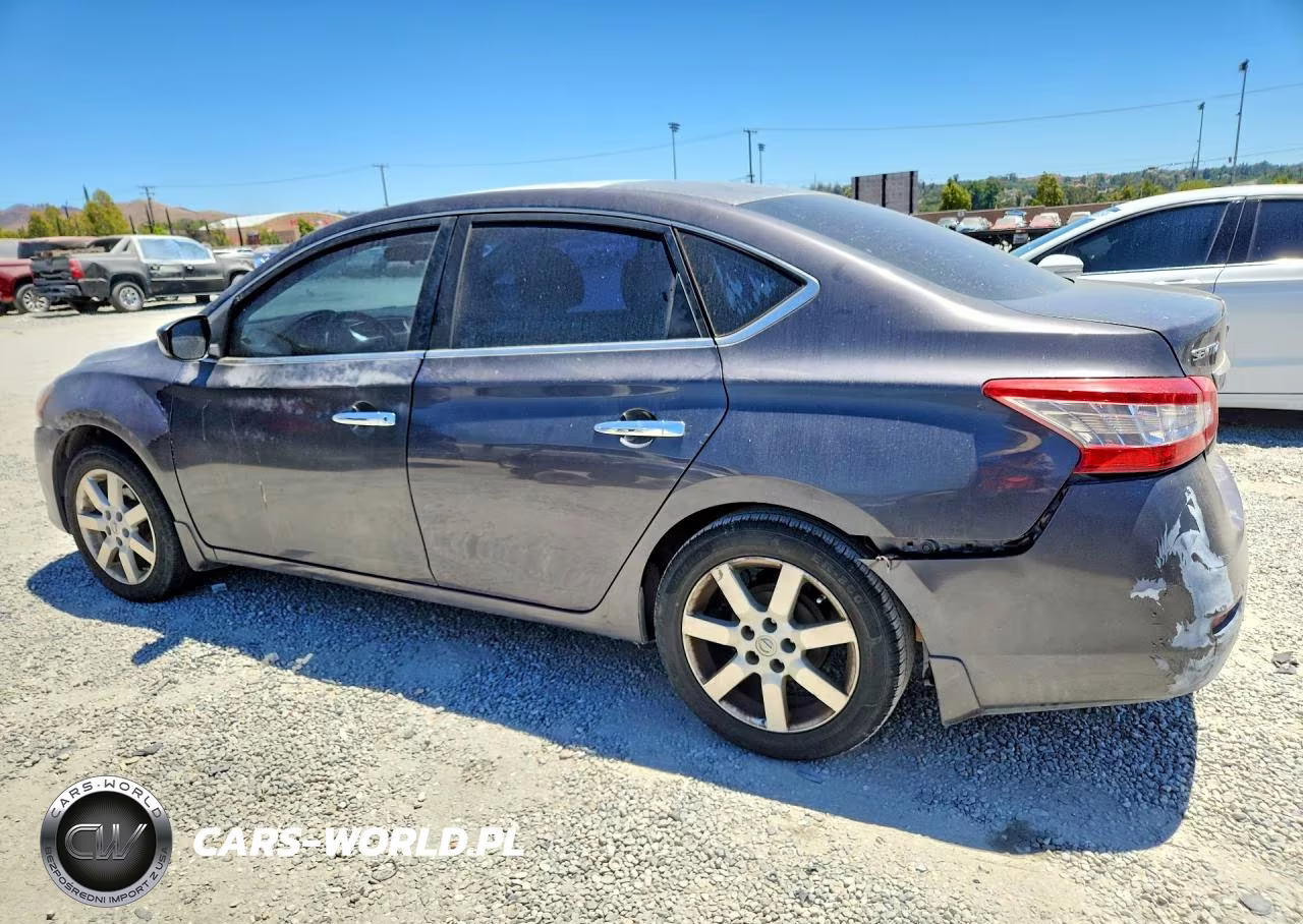 2014 Nissan Sentra Sv VIN:3N1AB7AP5EL671521 - 2