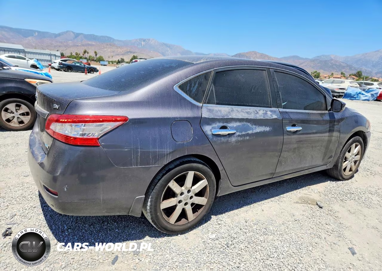 2014 Nissan Sentra Sv VIN:3N1AB7AP5EL671521 - 3