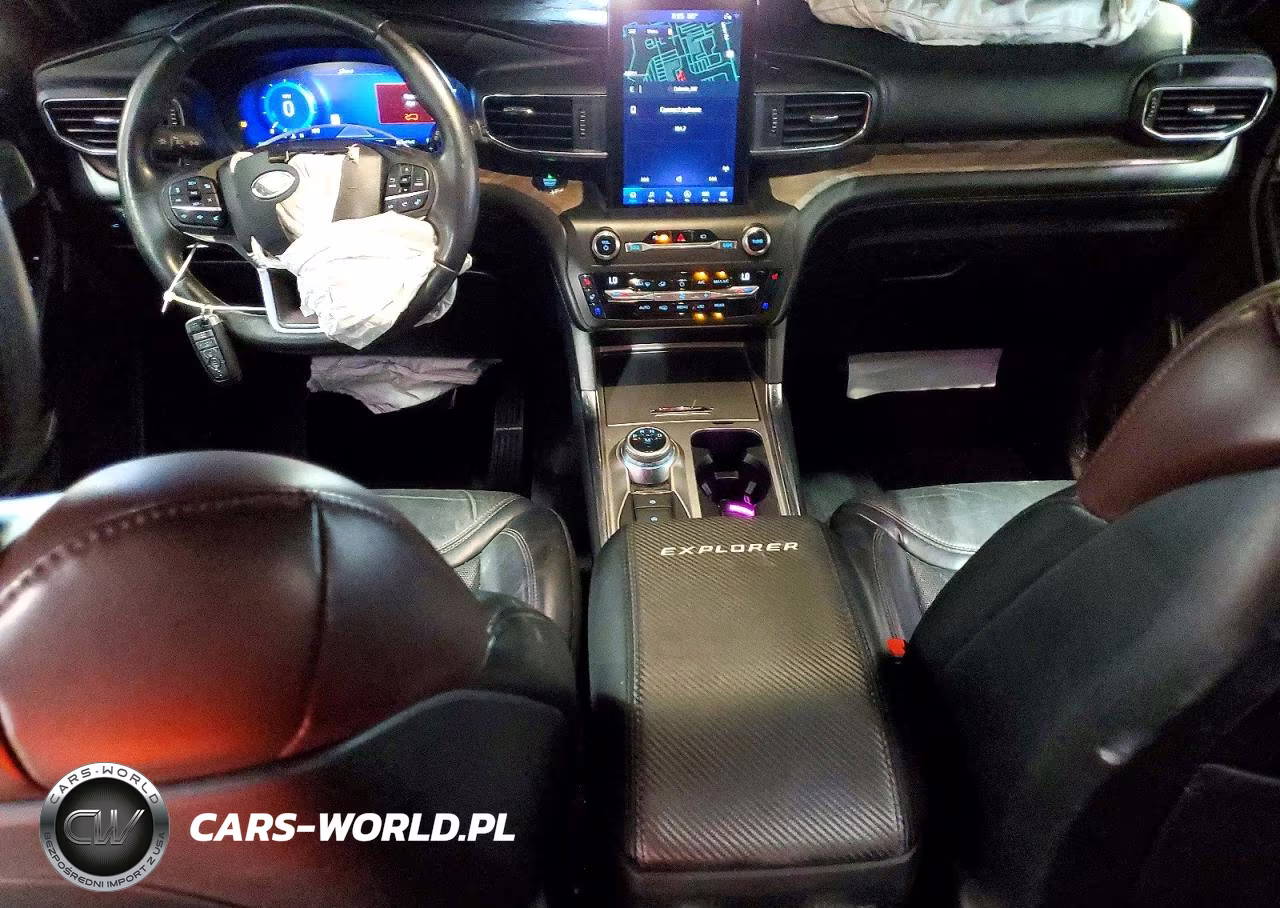 2020 Ford Explorer Platinum VIN:1FM5K8HC2LGD19548 - 8