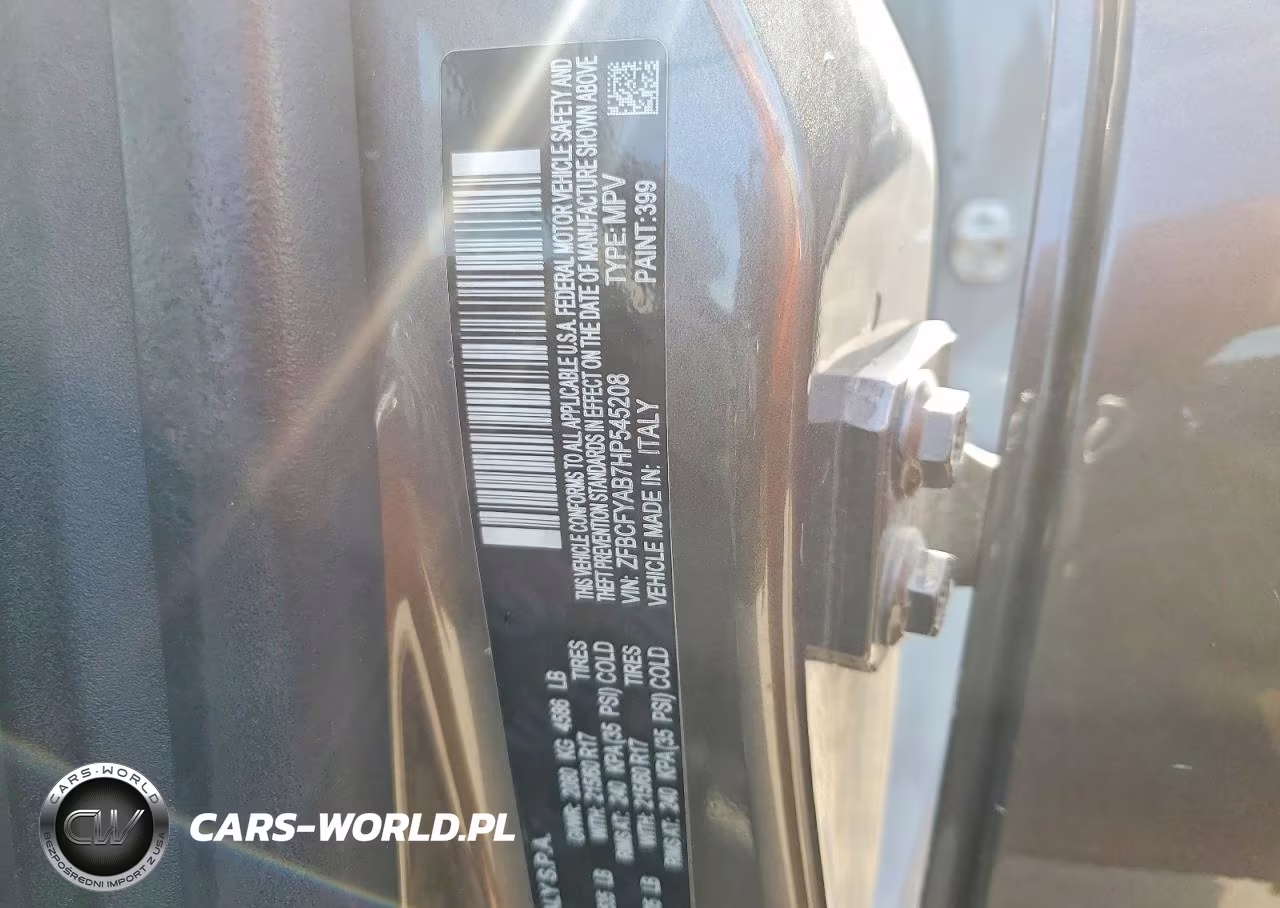 2017 Fiat 500X Pop VIN:ZFBCFYAB7HP545208 - 13