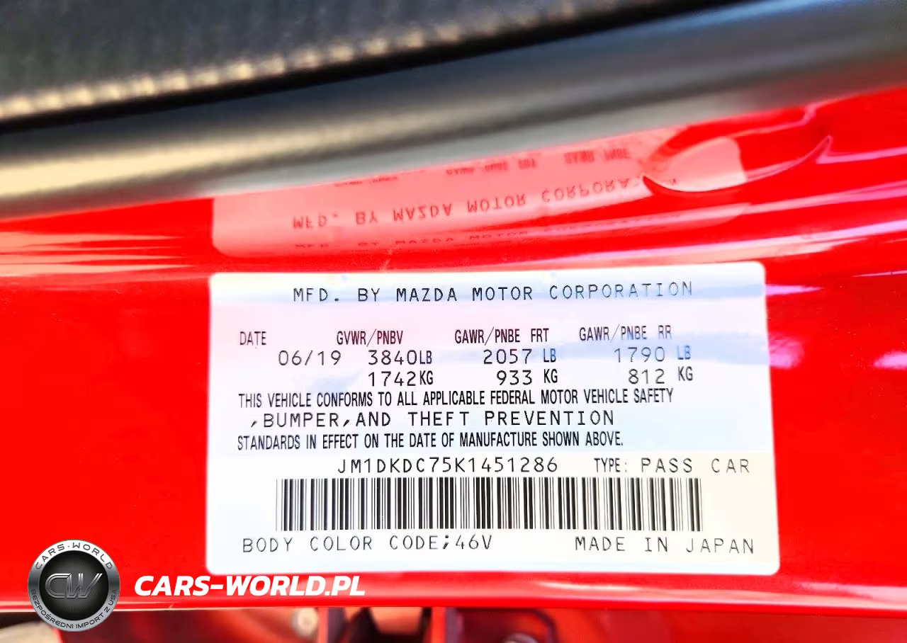 2019 Mazda Cx-3 Touring VIN:JM1DKDC75K1451286 - 12