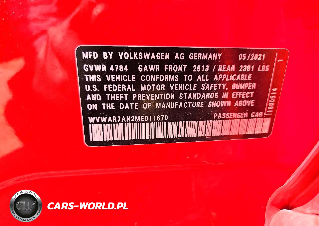 2021 Volkswagen Arteon Se VIN:WVWAR7AN2ME011670 - 12