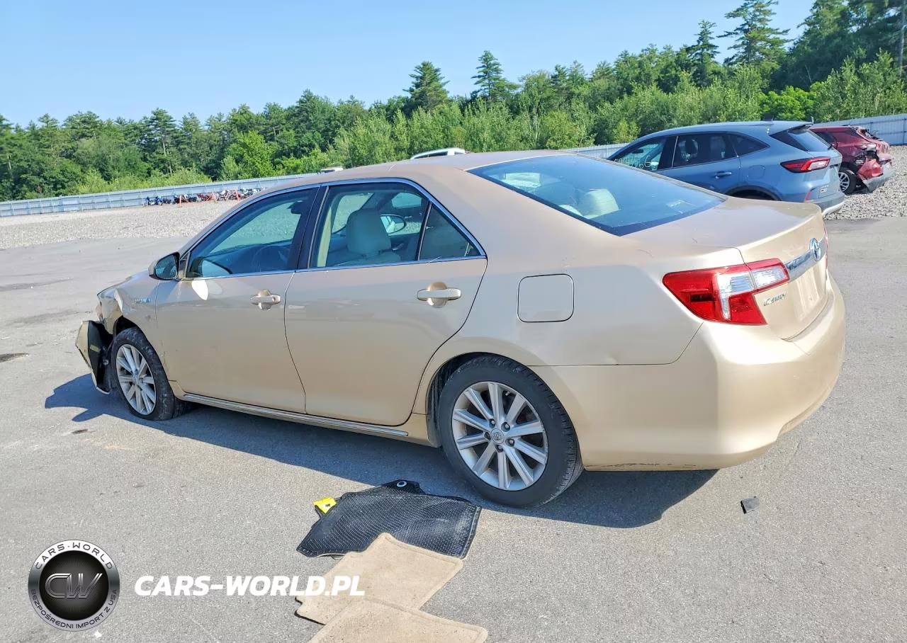 2012 Toyota Camry Hybrid Xle VIN:4T1BD1FK9CU034328 - 2