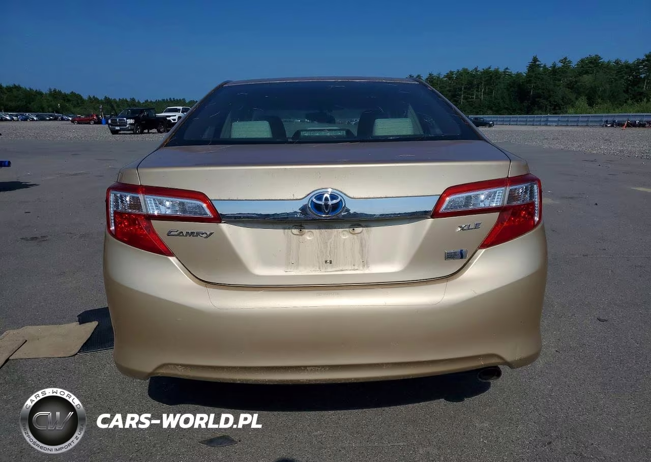2012 Toyota Camry Hybrid Xle VIN:4T1BD1FK9CU034328 - 6