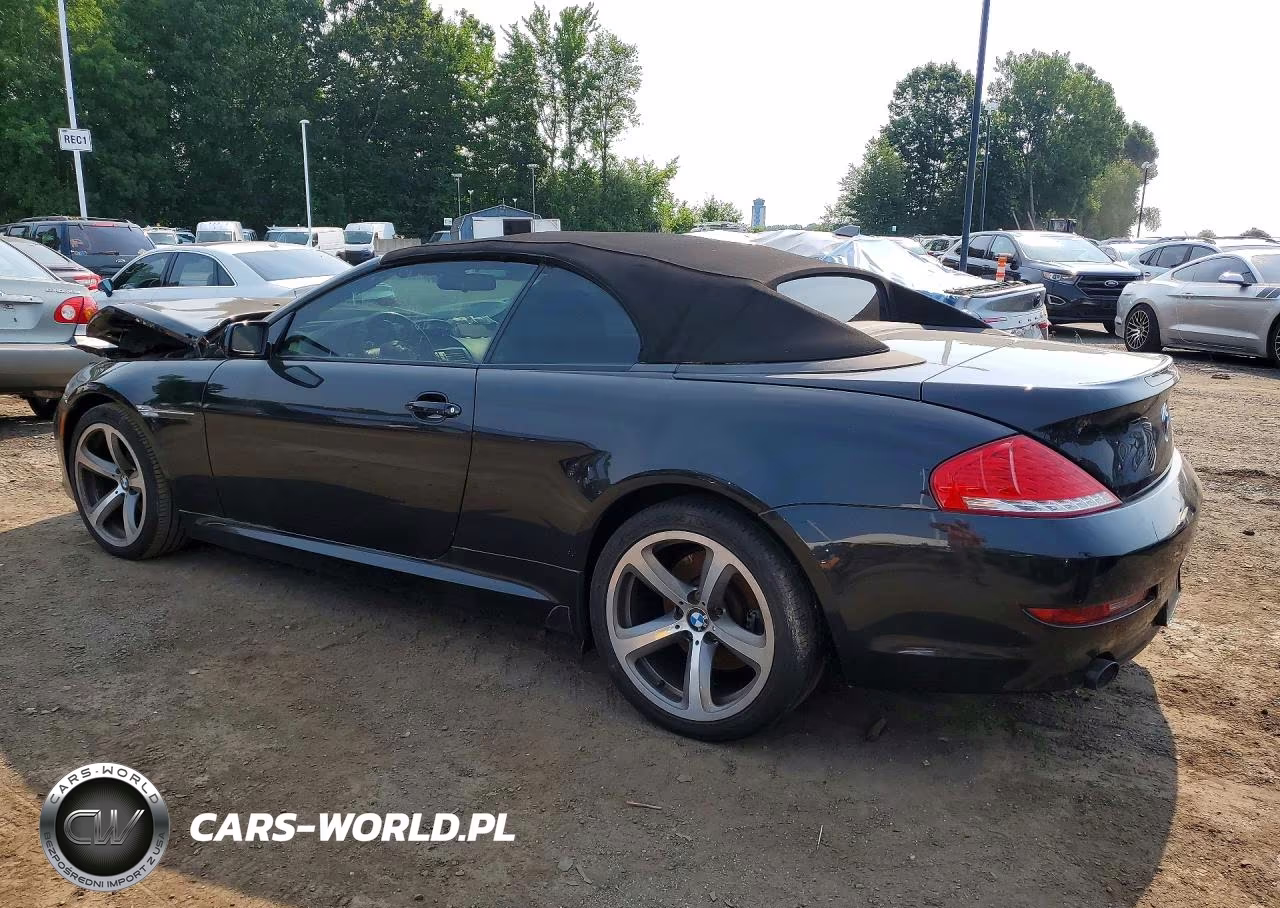 2009 BMW 650 I VIN:WBAEB53509C224270 - 2