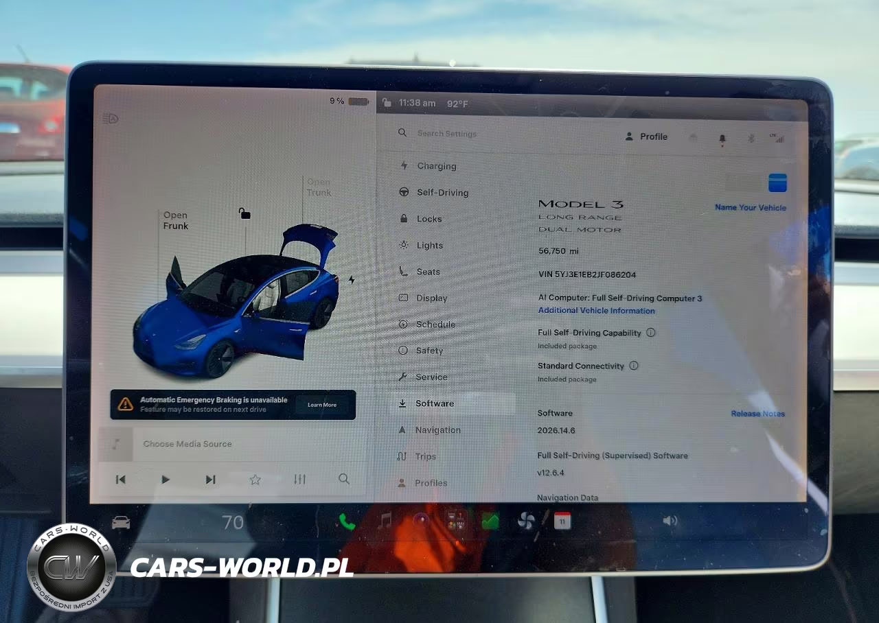2018 Tesla Model 3 VIN:5YJ3E1EB2JF086204 - 9