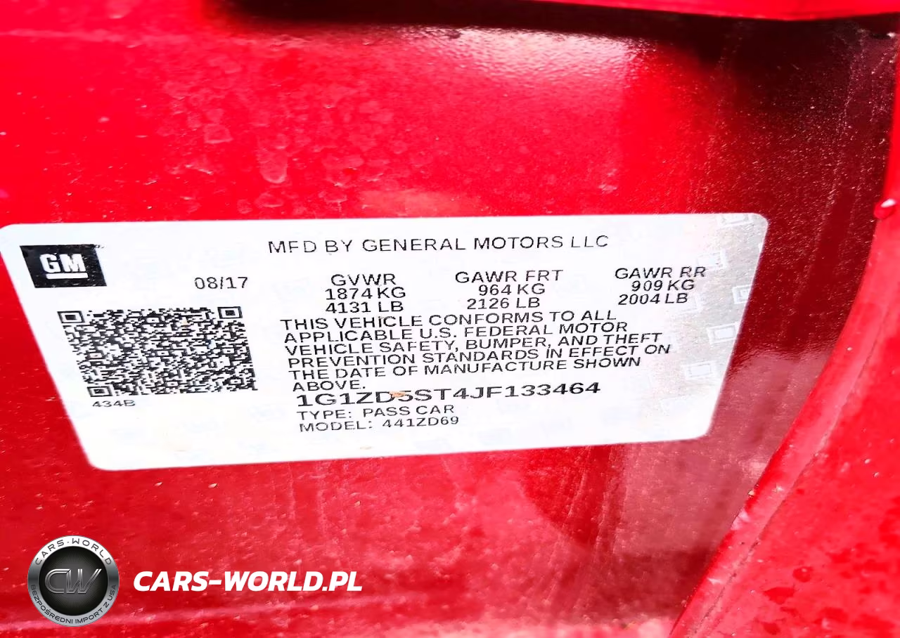 2018 Chevrolet Malibu Lt VIN:1G1ZD5ST4JF133464 - 12