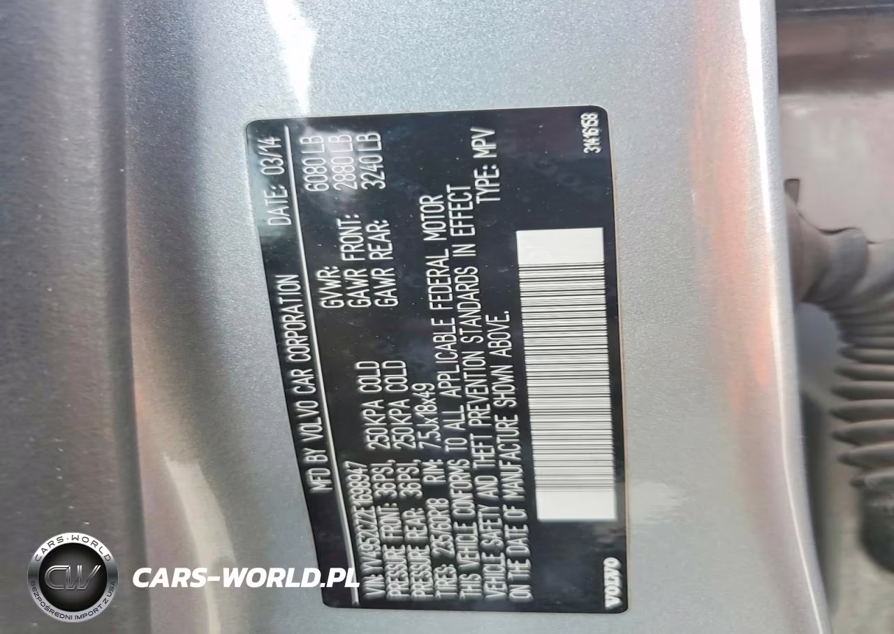 2014 Volvo Xc90 3.2 VIN:YV4952CZ2E1698947 - 12