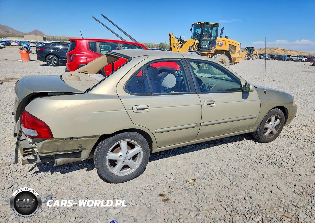 2002 Nissan Sentra Xe-Gxe VIN:3N1CB51D12L612254 - 3