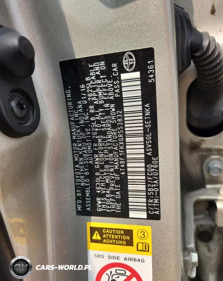 2016 Toyota Camry Le VIN:4T4BF1FKXGR553832 - 13
