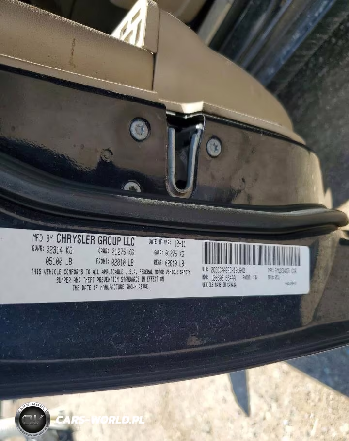 2012 Chrysler 300 VIN:2C3CCAAG7CH181642 - 12