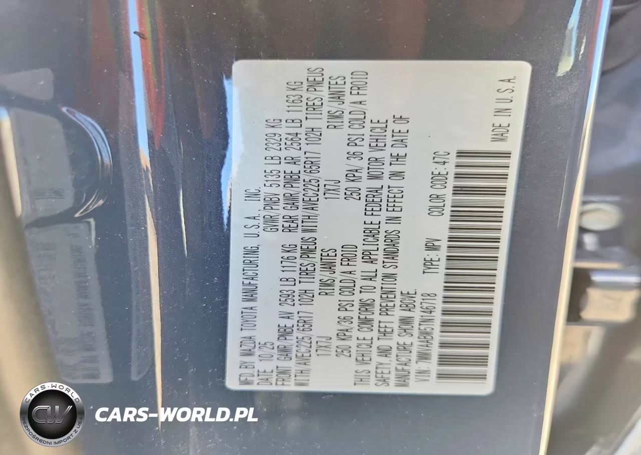 2026 Mazda Cx-50 Preferred VIN:7MMVAABW5TN146718 - 14