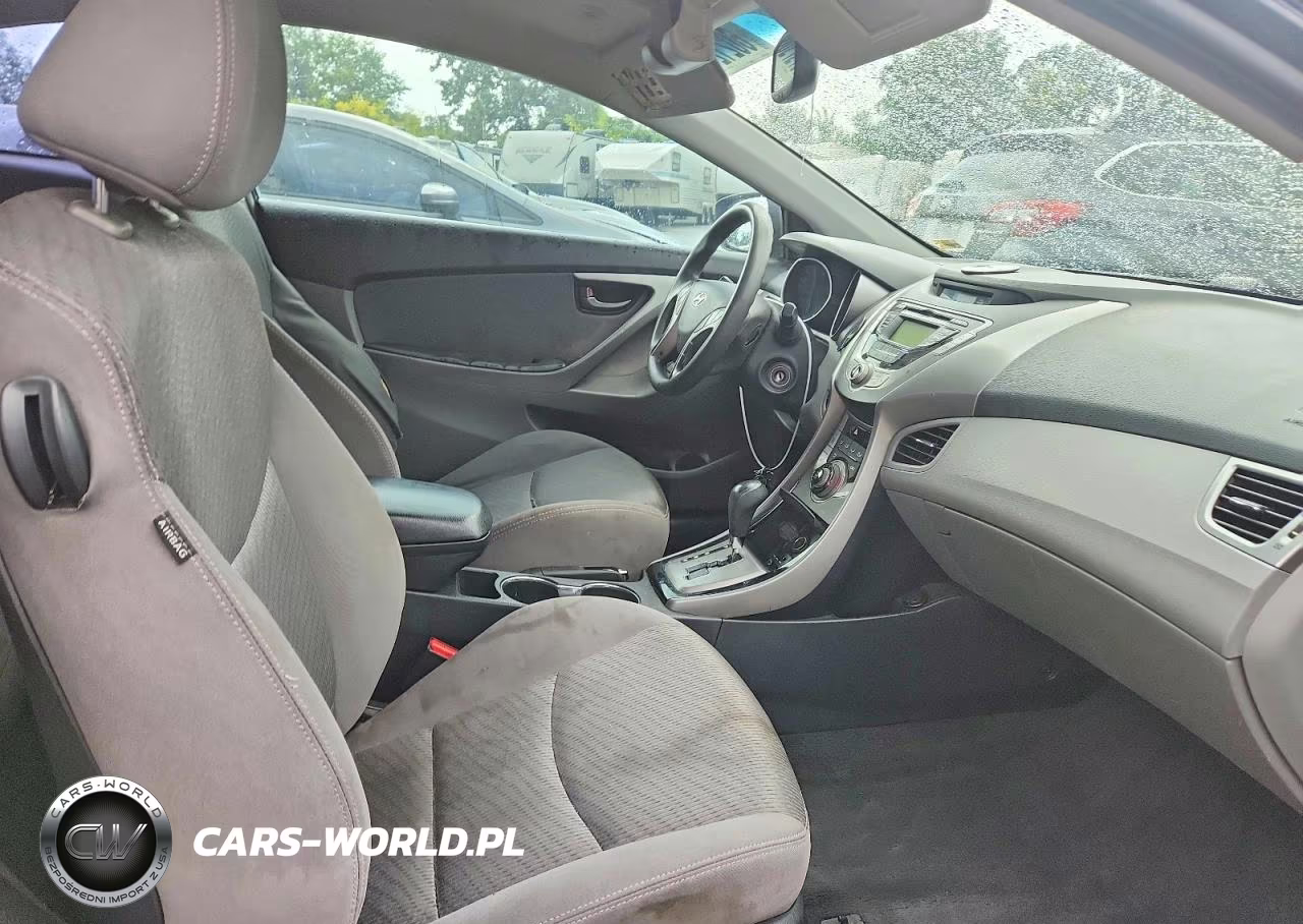 2013 Hyundai Elantra Coupe Gs VIN:KMHDH6AE2DU009381 - 10