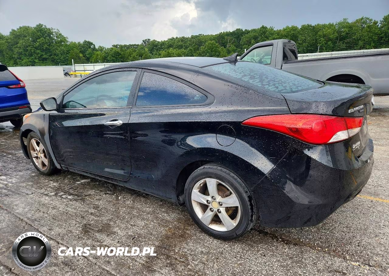 2013 Hyundai Elantra Coupe Gs VIN:KMHDH6AE2DU009381 - 2