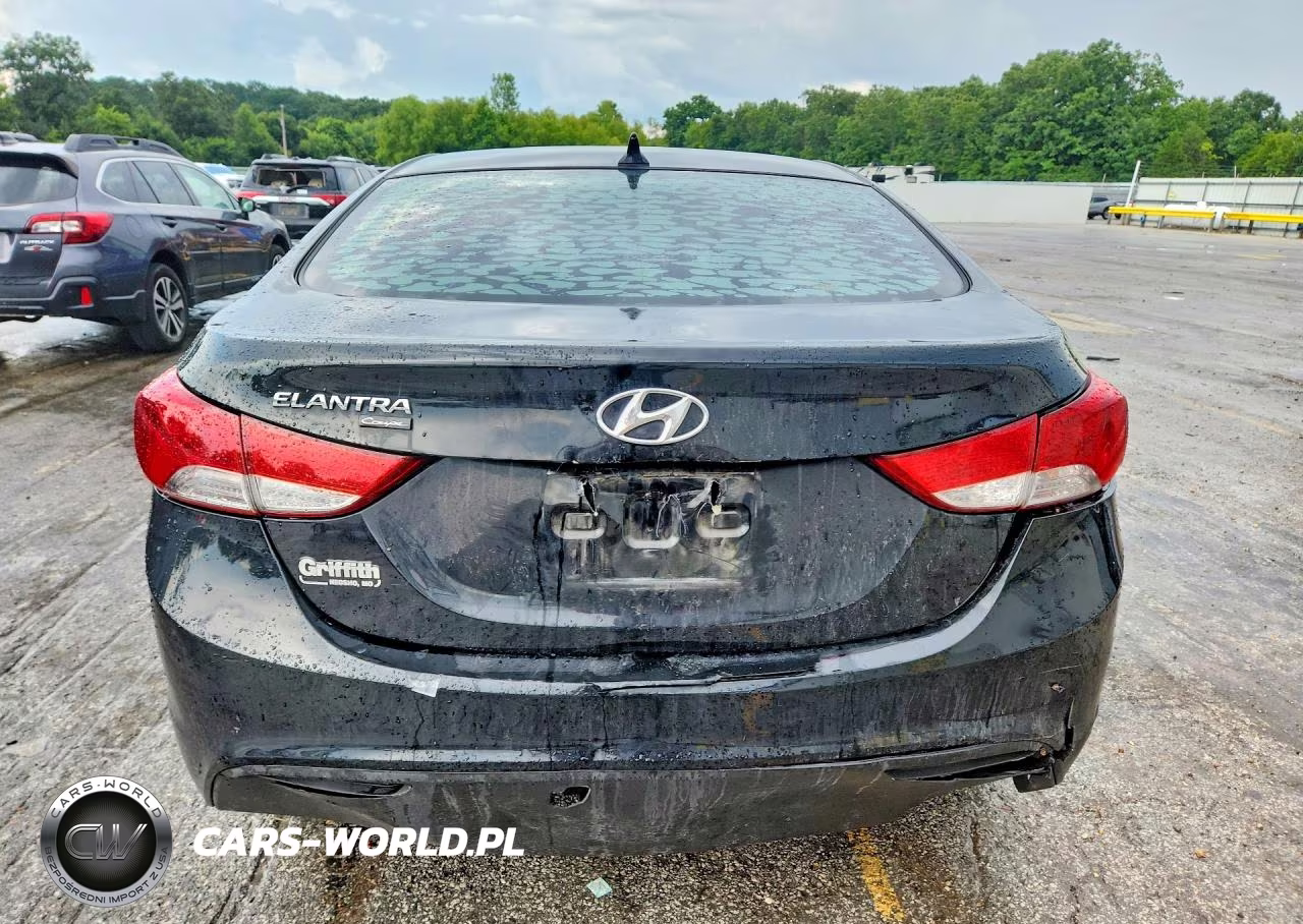 2013 Hyundai Elantra Coupe Gs VIN:KMHDH6AE2DU009381 - 6