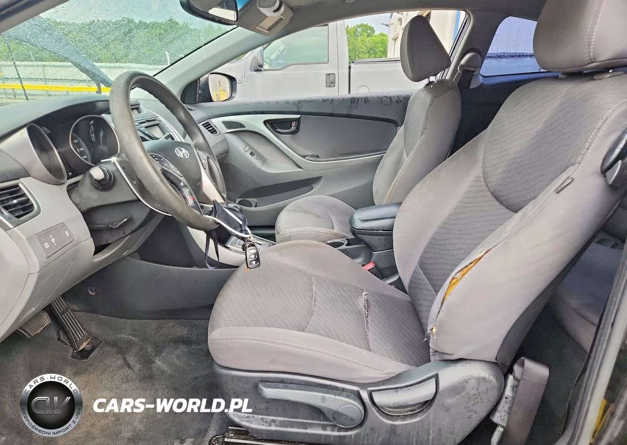 2013 Hyundai Elantra Coupe Gs VIN:KMHDH6AE2DU009381 - 7