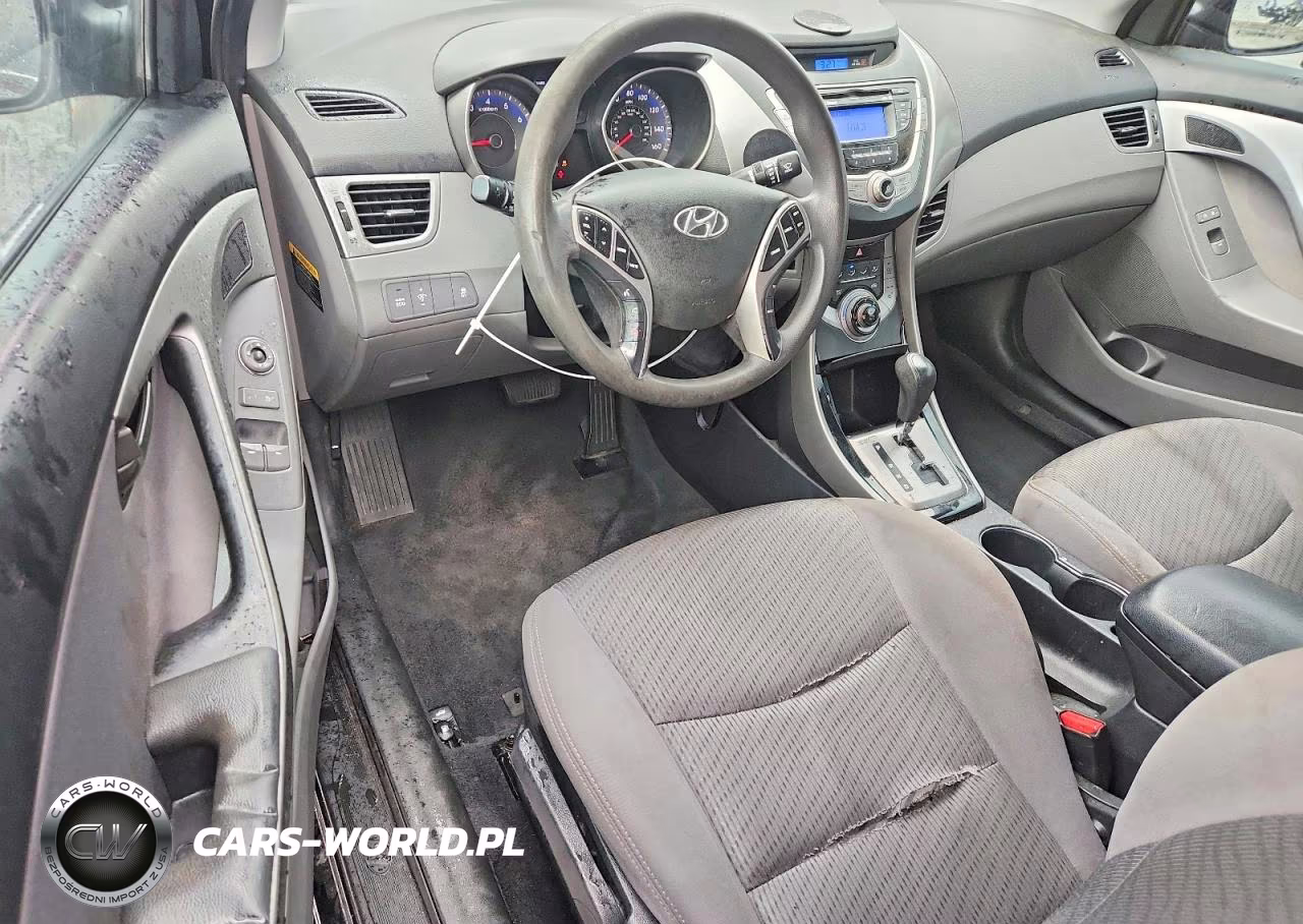 2013 Hyundai Elantra Coupe Gs VIN:KMHDH6AE2DU009381 - 8