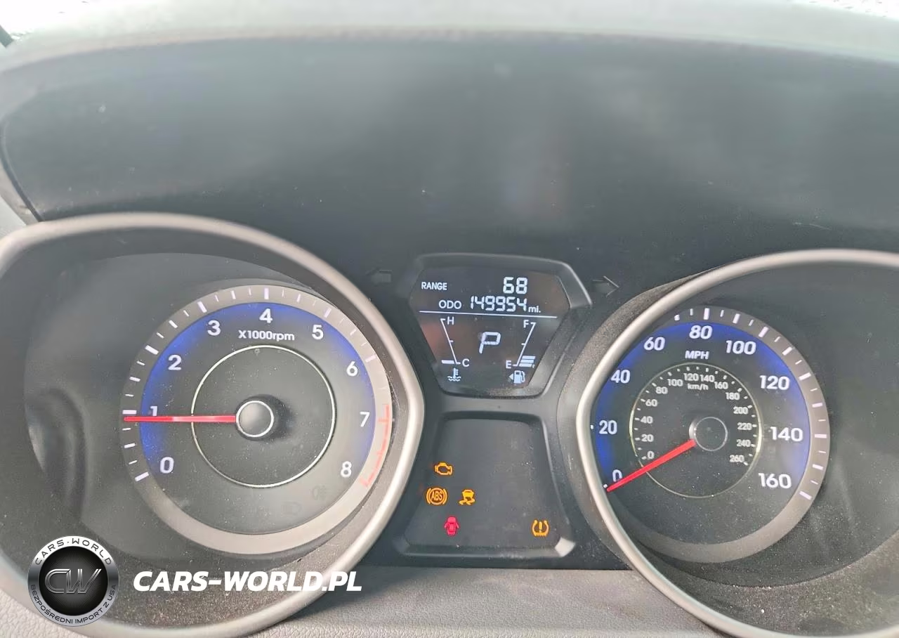 2013 Hyundai Elantra Coupe Gs VIN:KMHDH6AE2DU009381 - 9