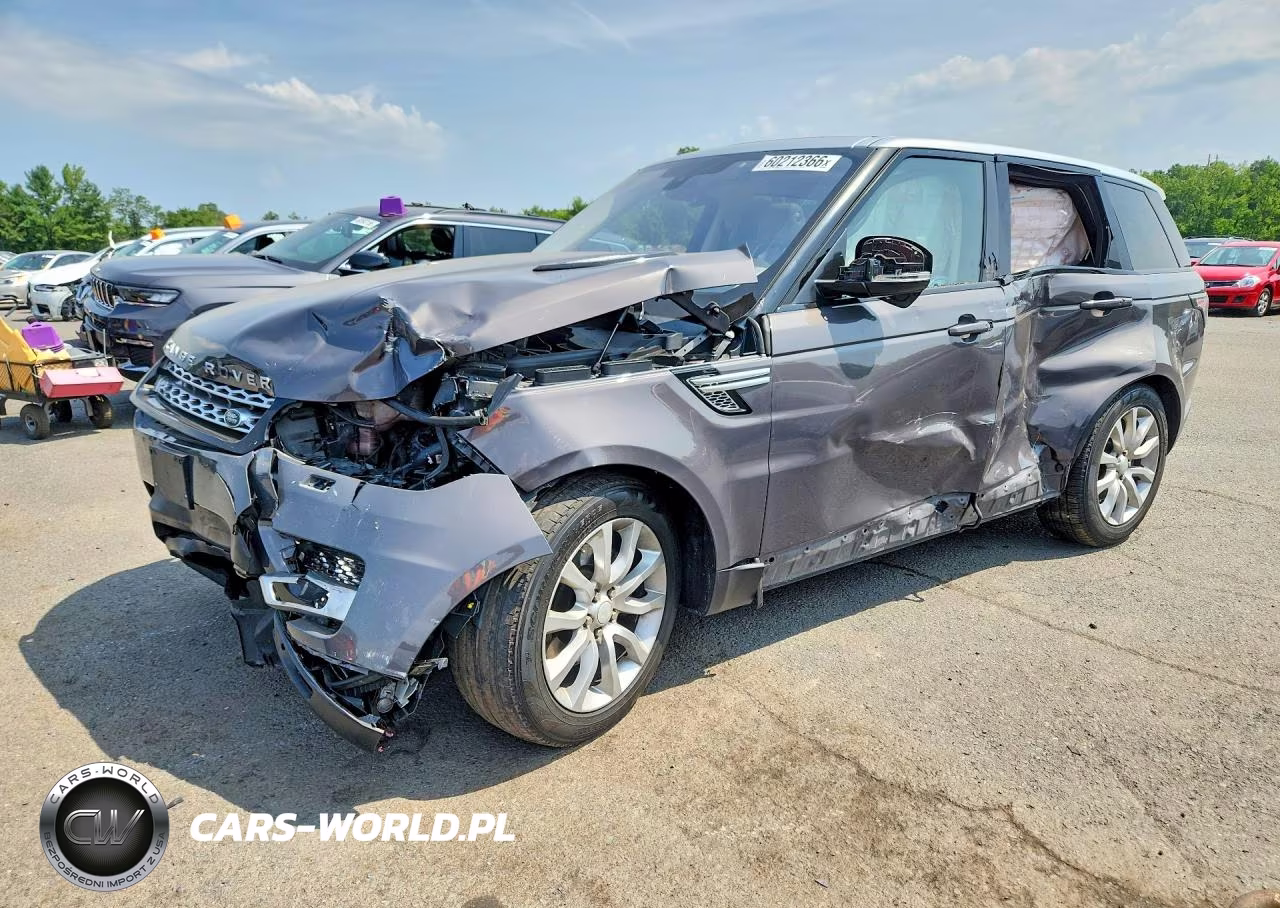 2016 Land Rover Range Rover Sport Hse VIN:SALWR2VF5GA555631 - 1