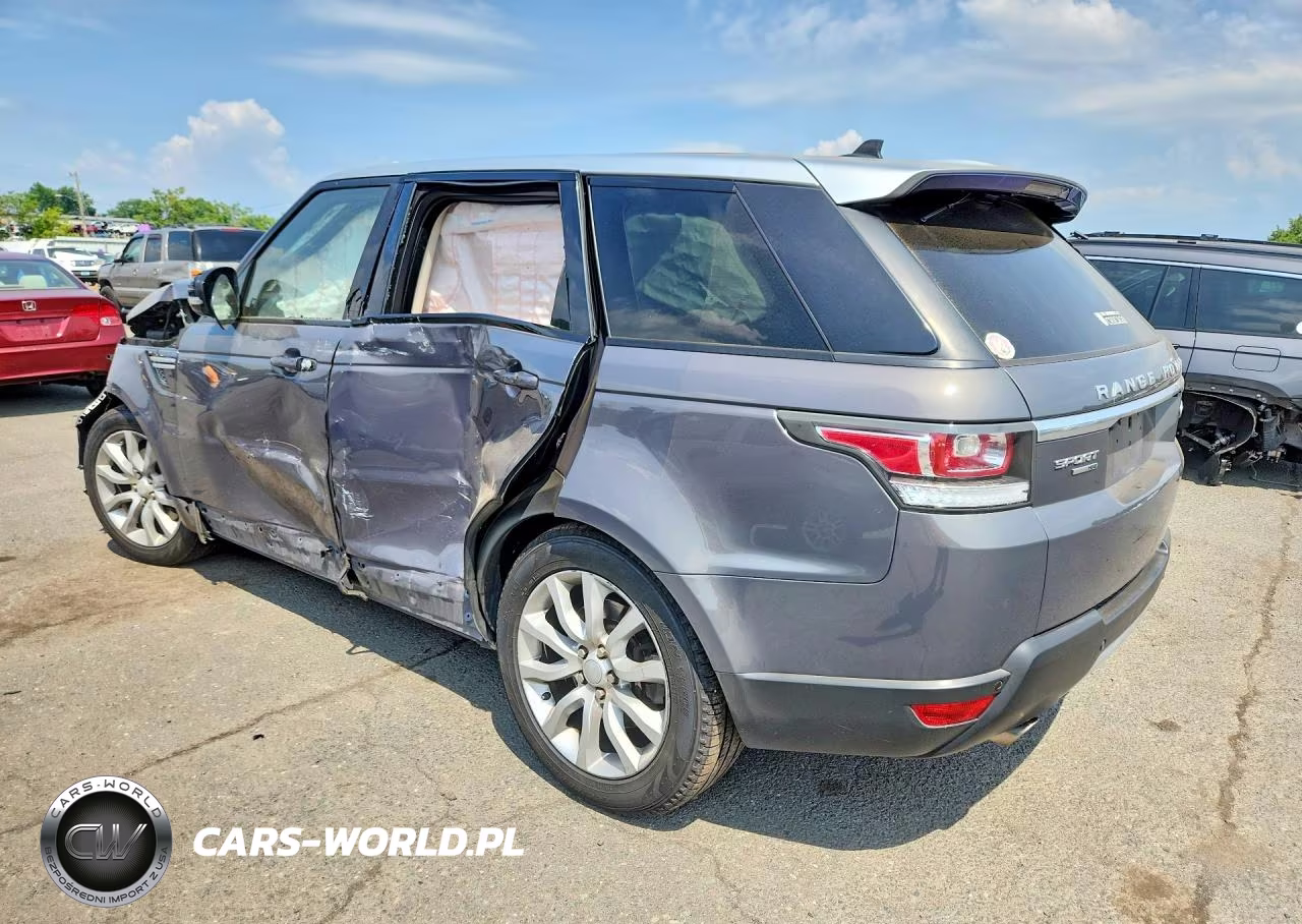 2016 Land Rover Range Rover Sport Hse VIN:SALWR2VF5GA555631 - 2